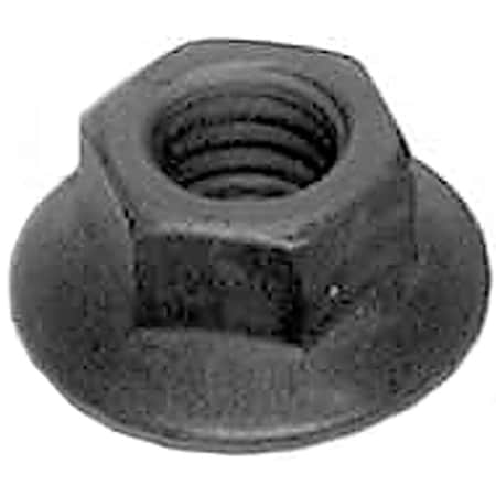 Auveco SPIN LOCK NUT W/ SERR. 3/8-16 7/8 OD, 100PK 5596